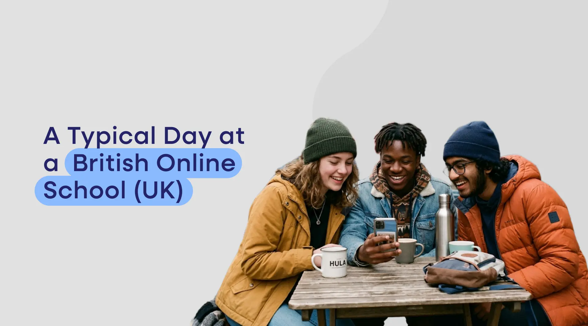 A Typical Day at a British Online School (UK)