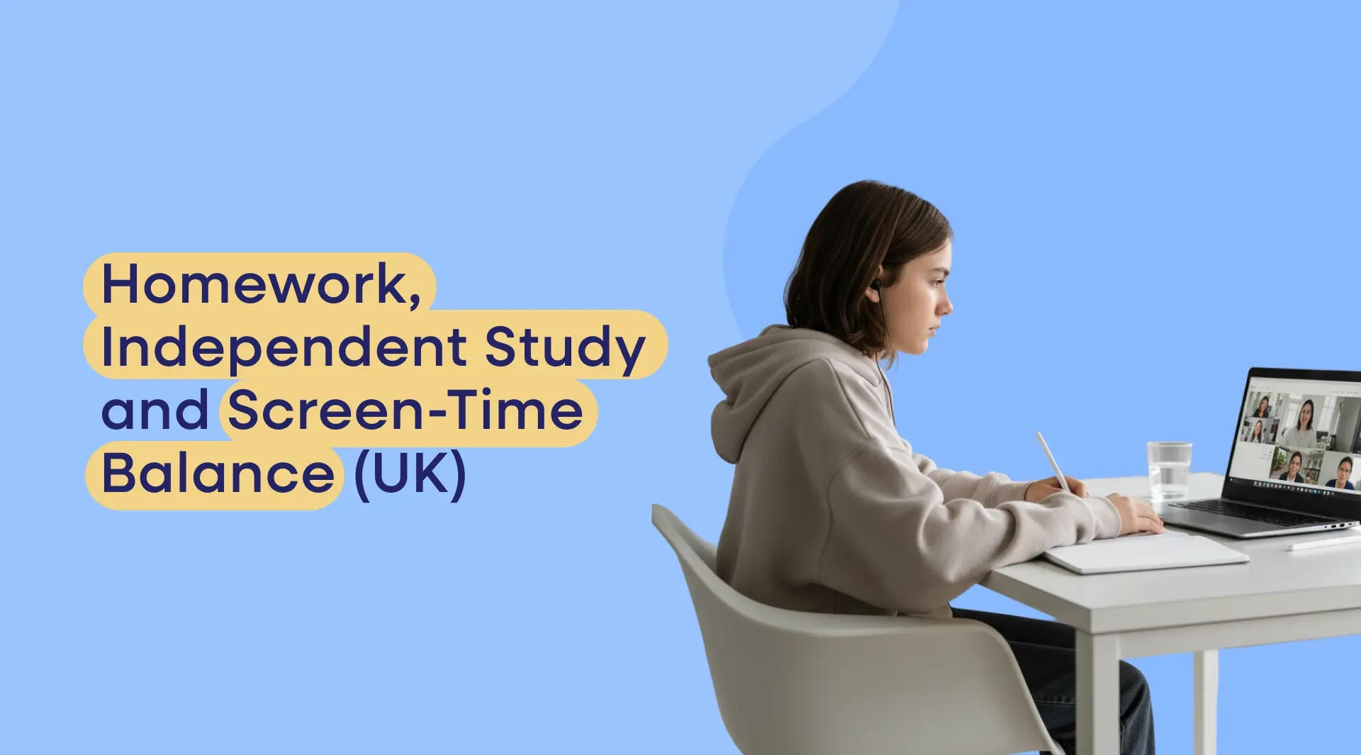 Homework, Independent Study and Screen-Time Balance (UK)