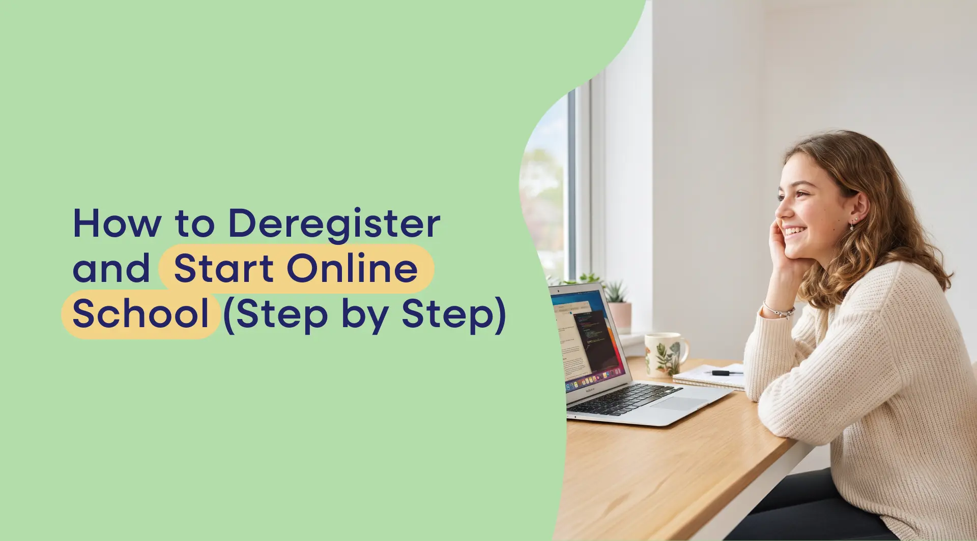 How to Deregister and Start Online School (Step by Step)