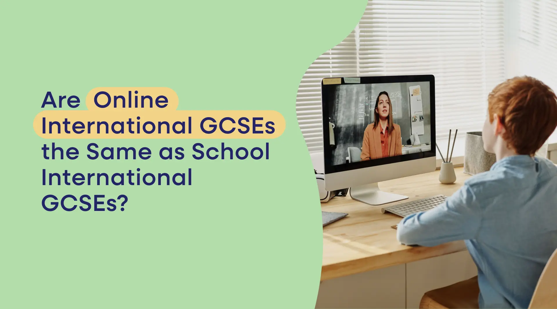 Are Online International GCSEs the Same as School International GCSEs?