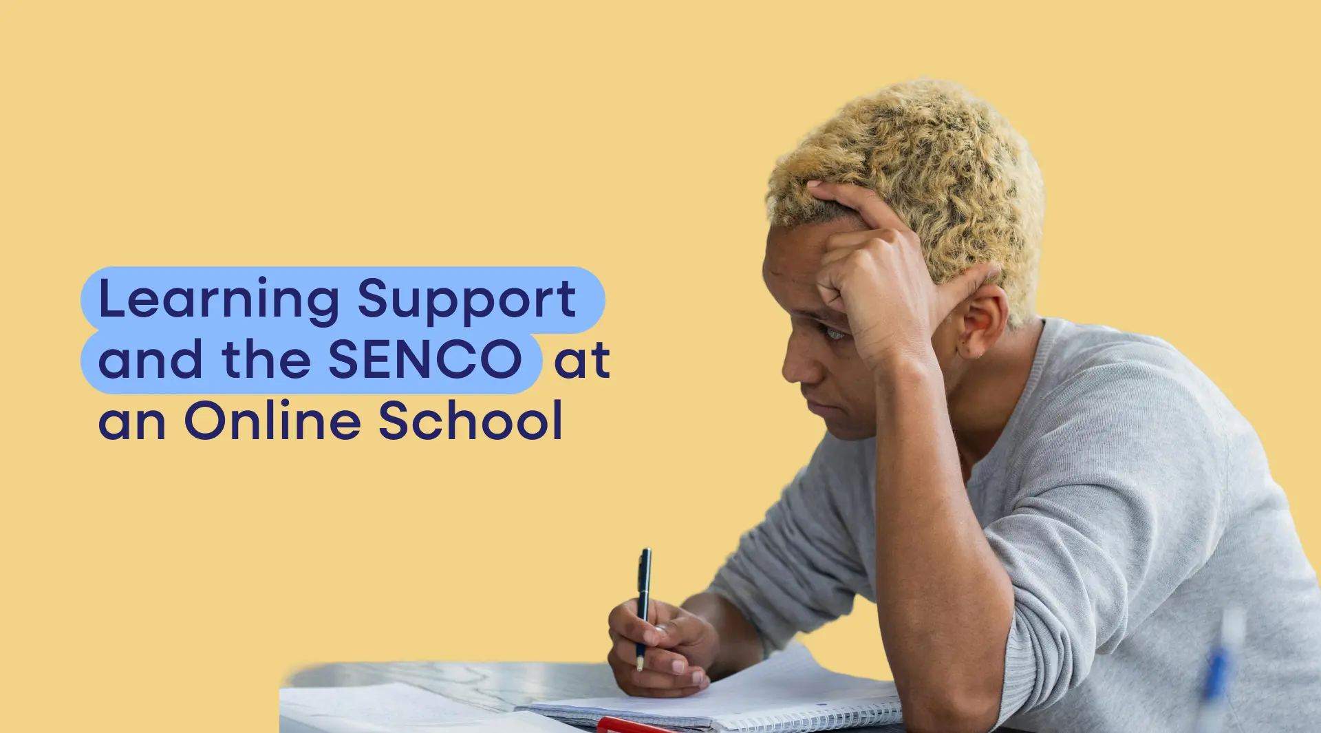 Learning Support and the SENCO at an Online School