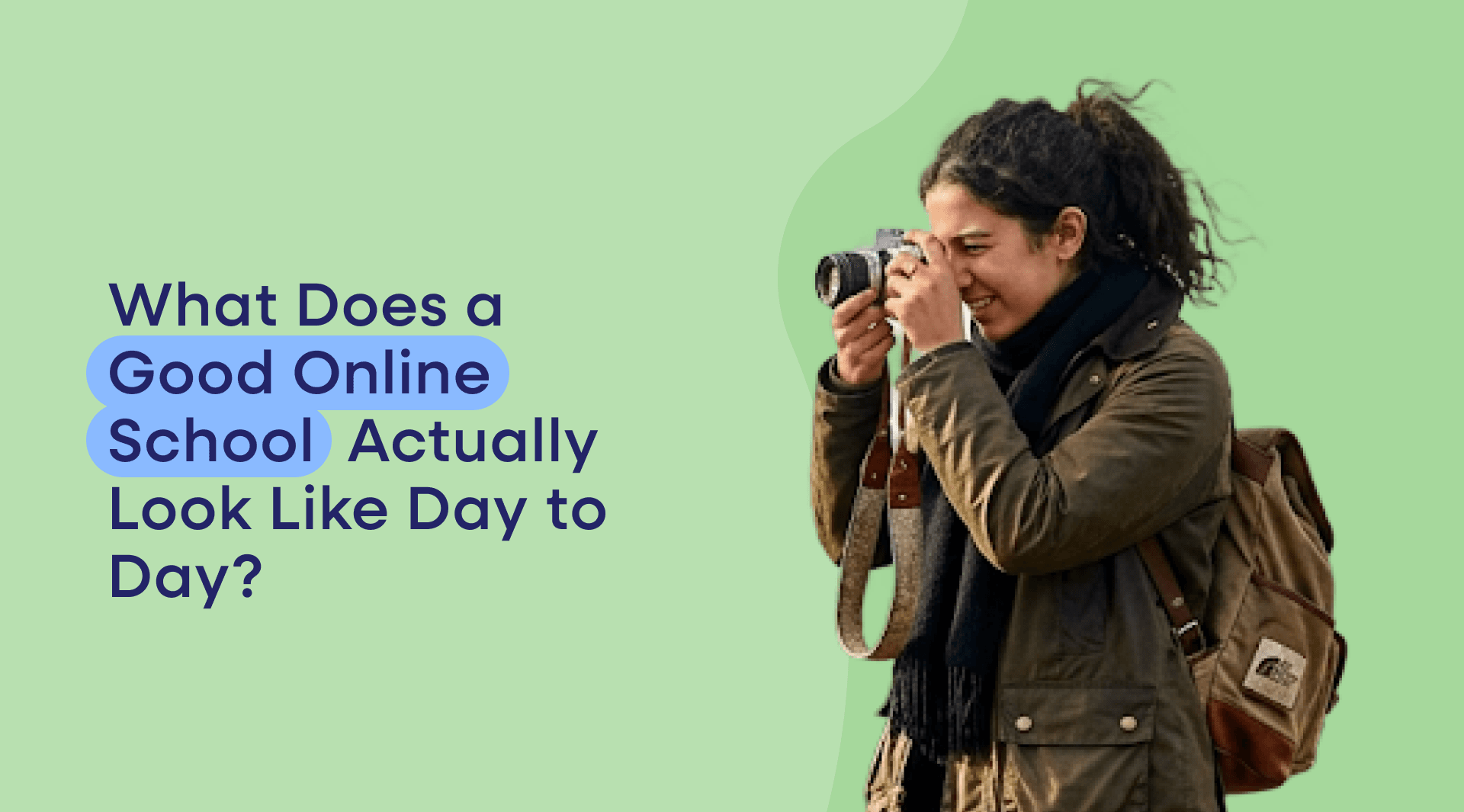 This article describes the concrete, hour-by-hour reality of a good online school day and the specific signals that separate a genuine school from a content platform.
