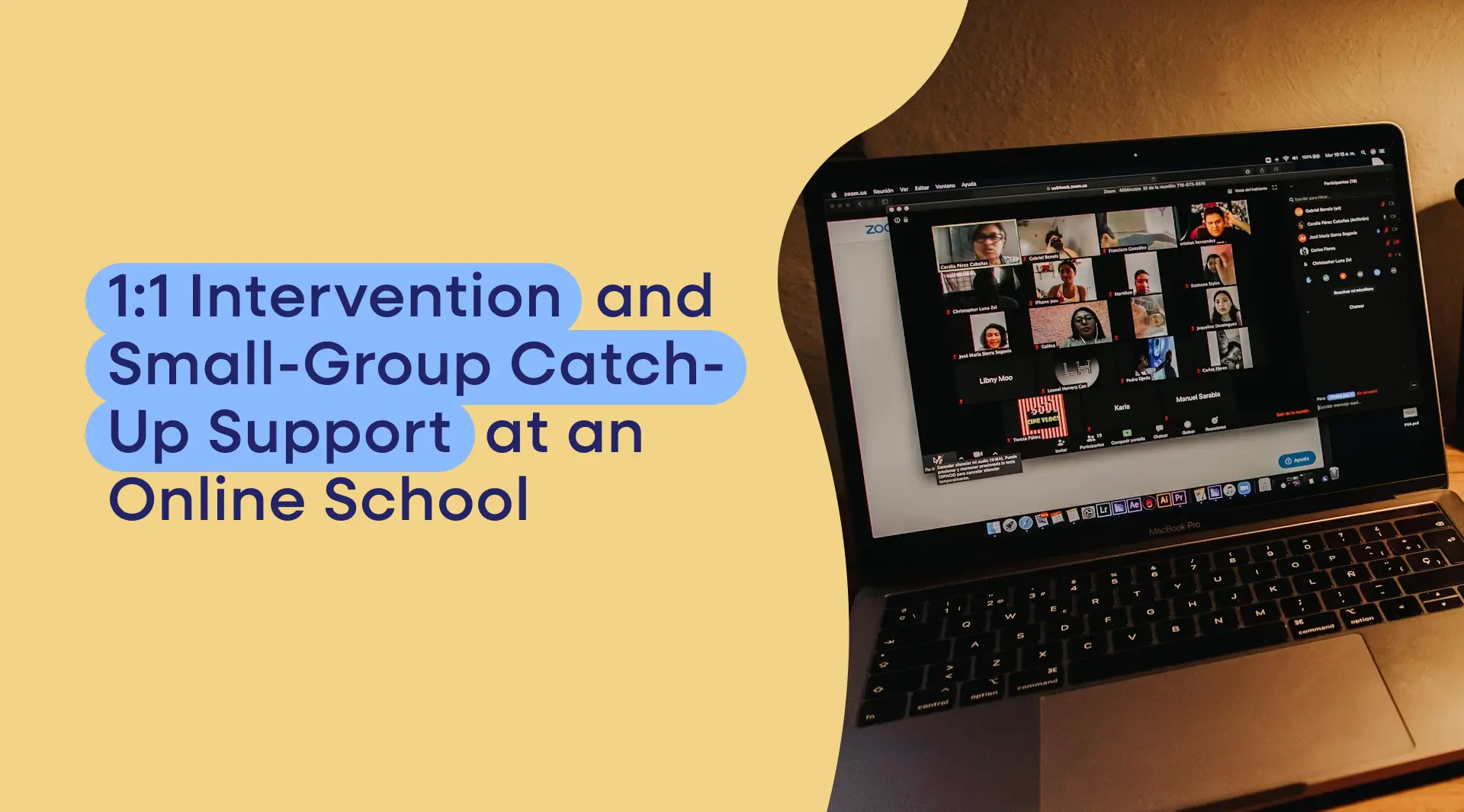 1:1 Intervention and Small-Group Catch-Up Support at an Online School