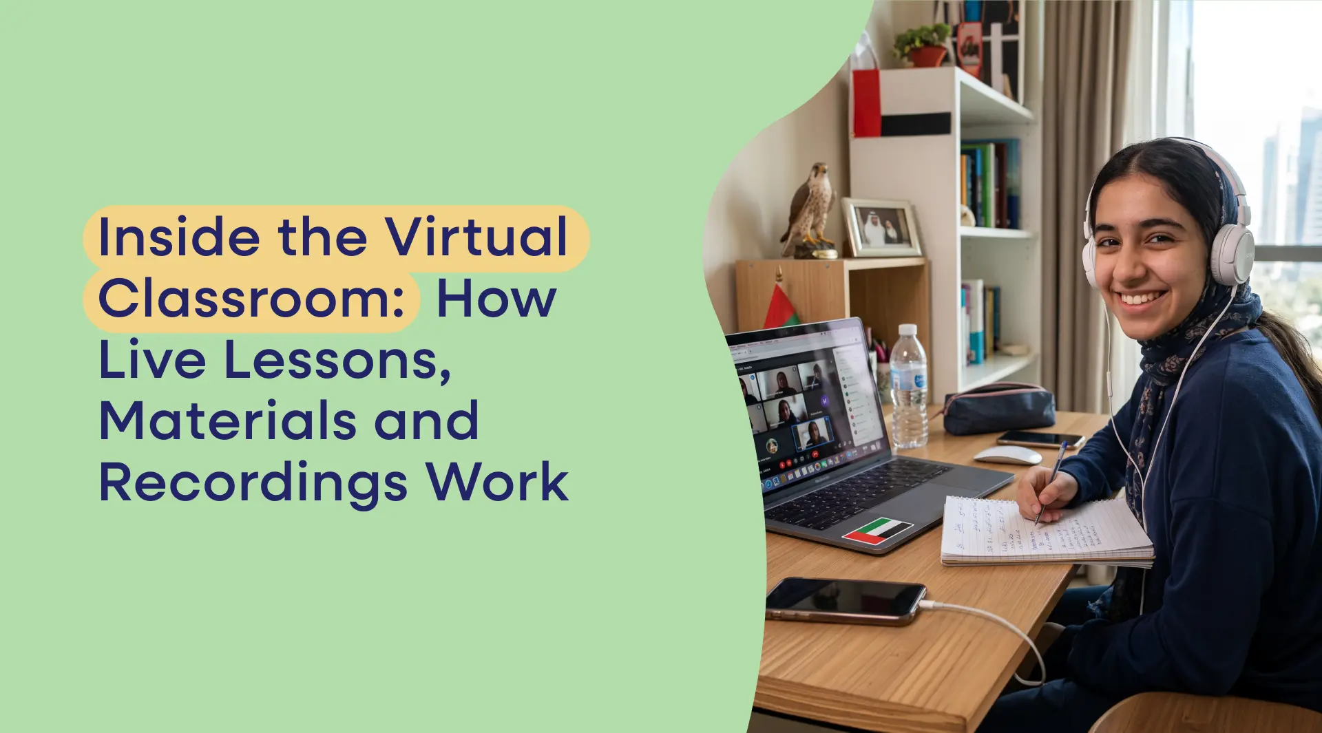 Inside the Virtual Classroom: How Live Lessons, Materials and Recordings Work