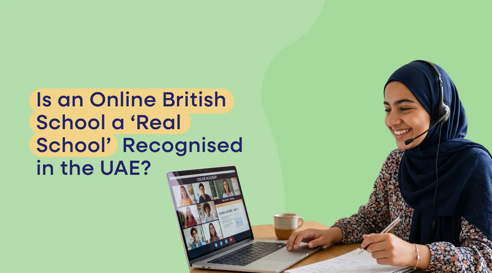 Is an Online British School a 'Real School' Recognised in the UAE?