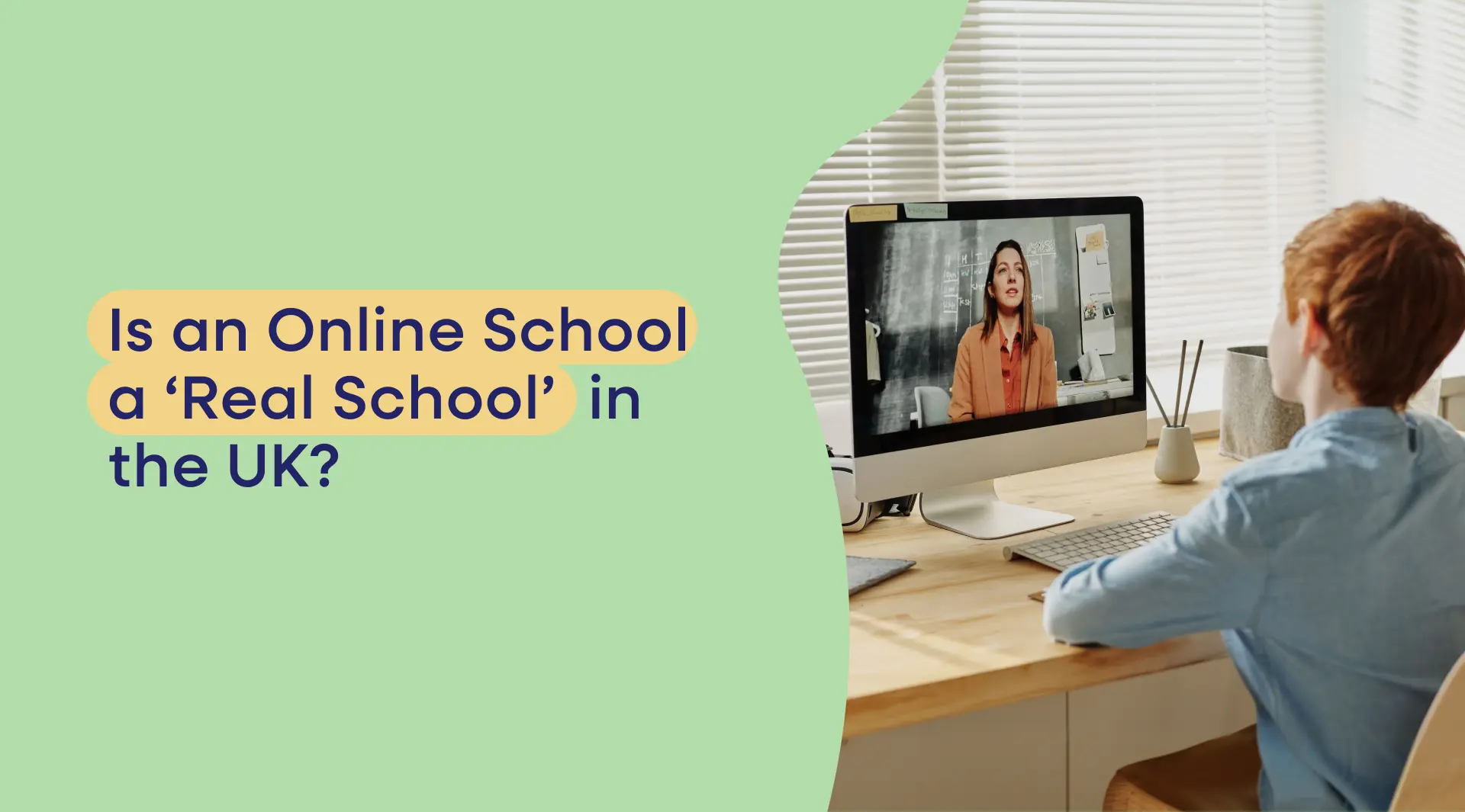 Is an Online School a 'Real School' in the UK?
