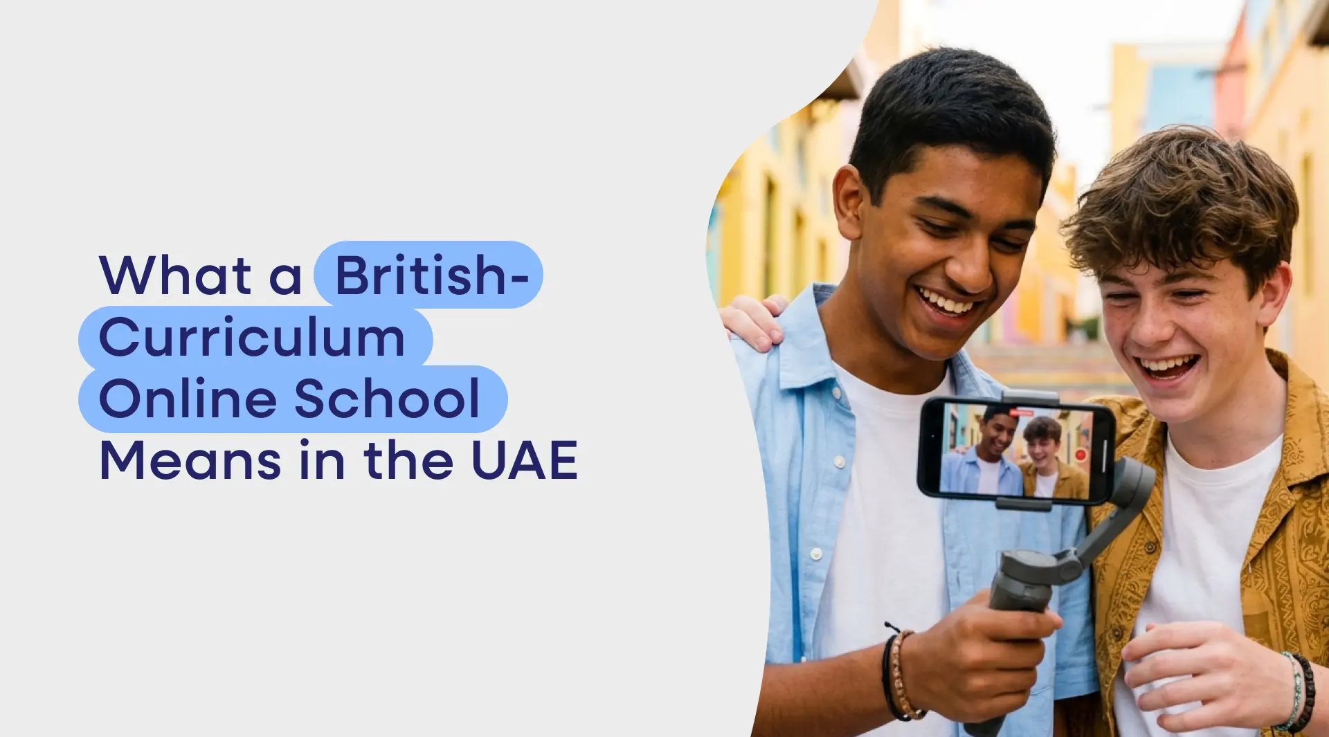 What a British-Curriculum Online School Means in the UAE