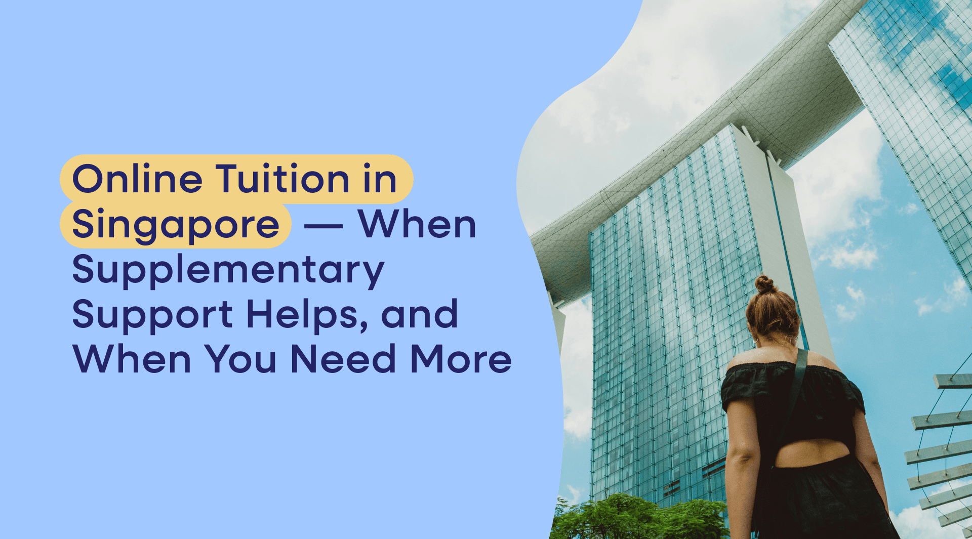 Singapore has one of the most developed tuition cultures in the world, and online tuition is now a major part of it. For many families, it is genuinely valuable — but it is also sometimes used to paper over a bigger problem that needs a different solution. This guide helps you judge when supplementary tuition is the right call, and when your family's needs actually point to a full online school.