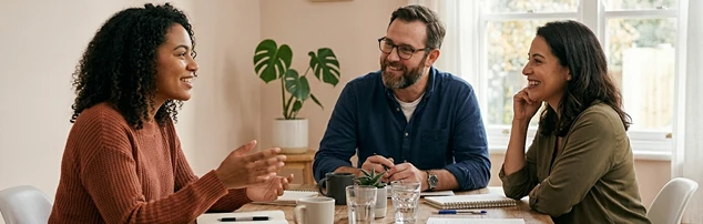 Partnerships team discussion